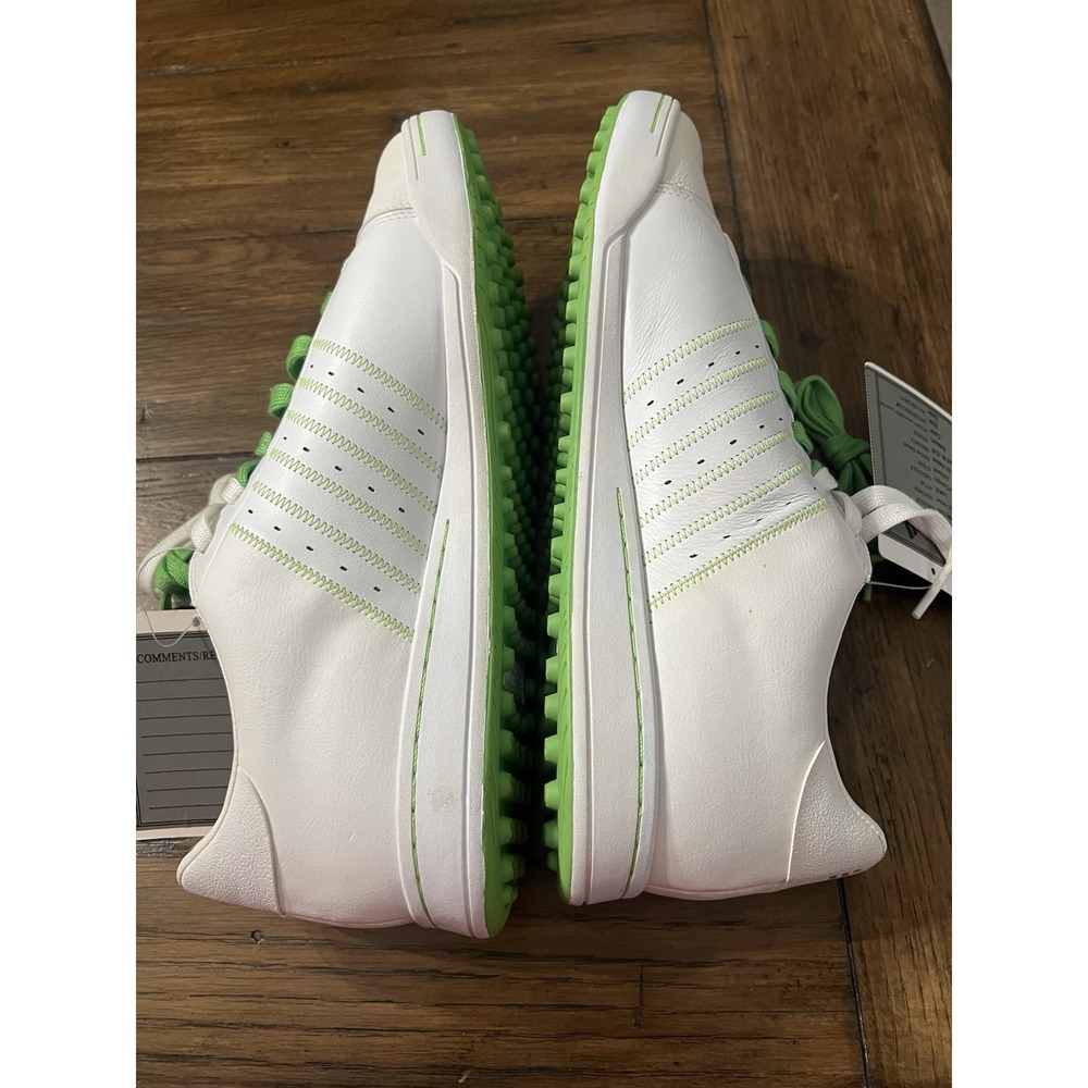 Adidas Street Sample Golf Shoes Sneakers Mens Sz 12.5 Shoes Green White RARE - Picture 13 of 14